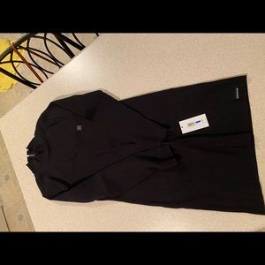 Calvin Klein XL ribbed black sweater dress …